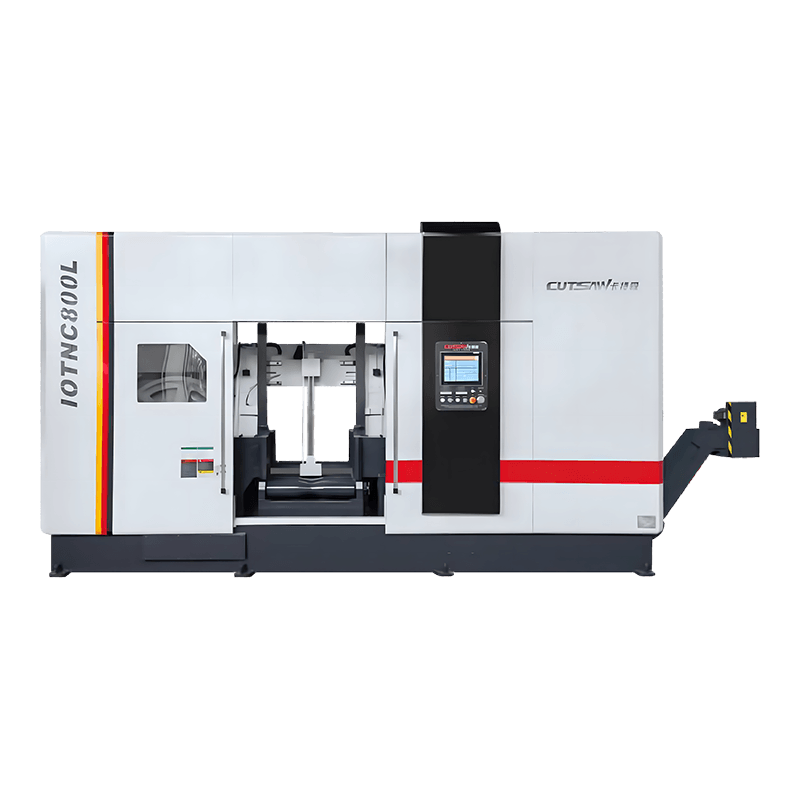 IOTNC800L เครื่องเลื่อยวงเดือนตัดโลหะอัตโนมัติ CNC อัจฉริยะ