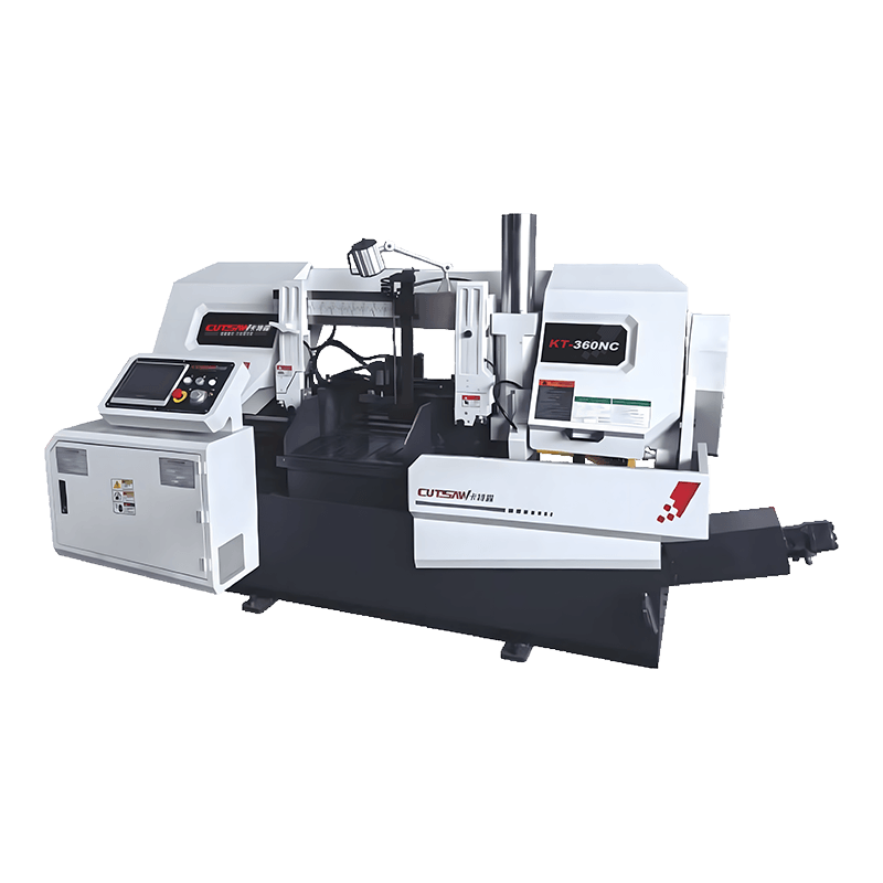 KT-360NC เครื่องเลื่อยวงเดือนไฮดรอลิกคอลัมน์คู่แนวนอนความแม่นยำสูง
