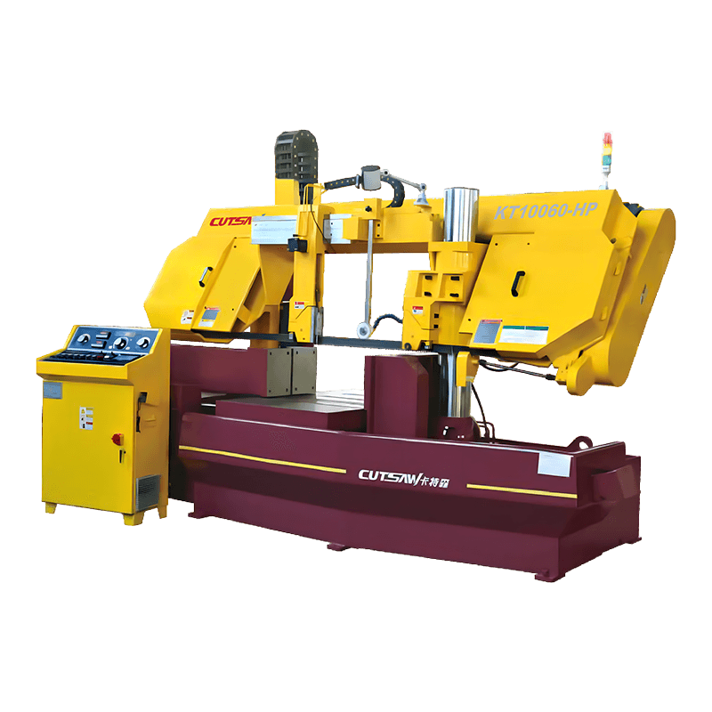 KT10060-HP เครื่องเลื่อยสายพานตัดโลหะอัตโนมัติ CNC โครงเหล็กสำหรับงานหนัก KT10060-HP เครื่องเลื่อยสายพานตัดโลหะอัตโนมัติ CNC โครงเหล็กสำหรับงานหนัก