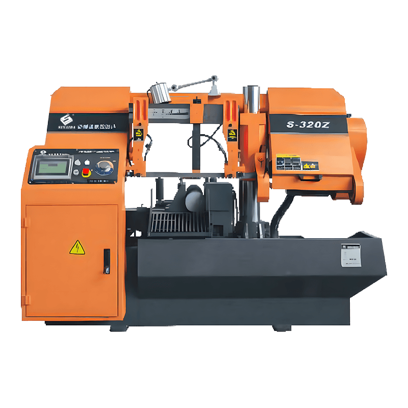 S-320Z เครื่องเลื่อยวงเดือนตัดโลหะ CNC อัตโนมัติ